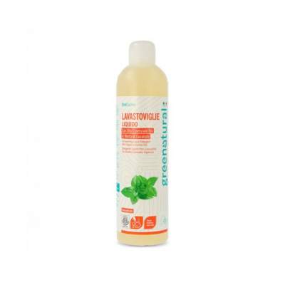 Mint and Eucalyptus liquid dishwasher - Greenatural Ecobio