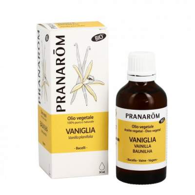 Olio Vegetale Biologico alla Vaniglia 100% puro e naturale | Pranarom