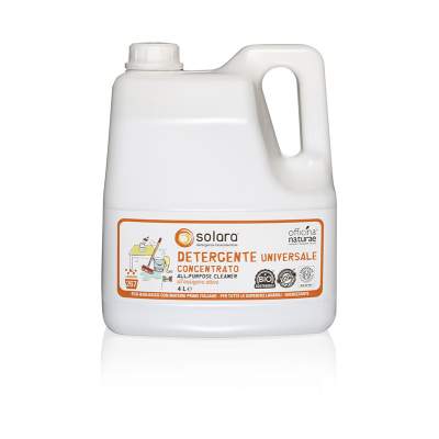 Detergente Universale Concentrato senza profumo Solara 4 litri | Officina Naturae