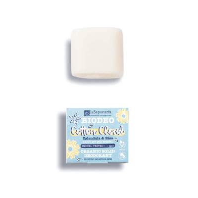 Deodorante Solido Biodeo Cotton Cloud | La Saponaria