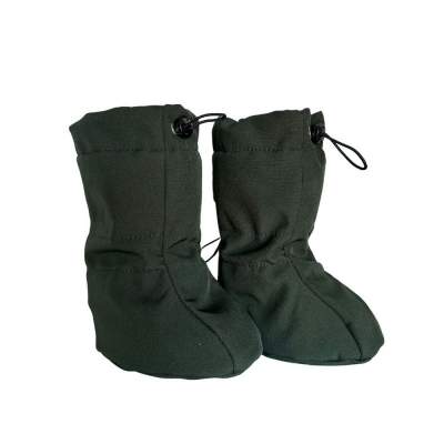 Stivali bimbo impermeabili in Softshell Green| Greyse