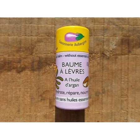 Lip Balm Argan without essential oil Savonnerie Aubergine