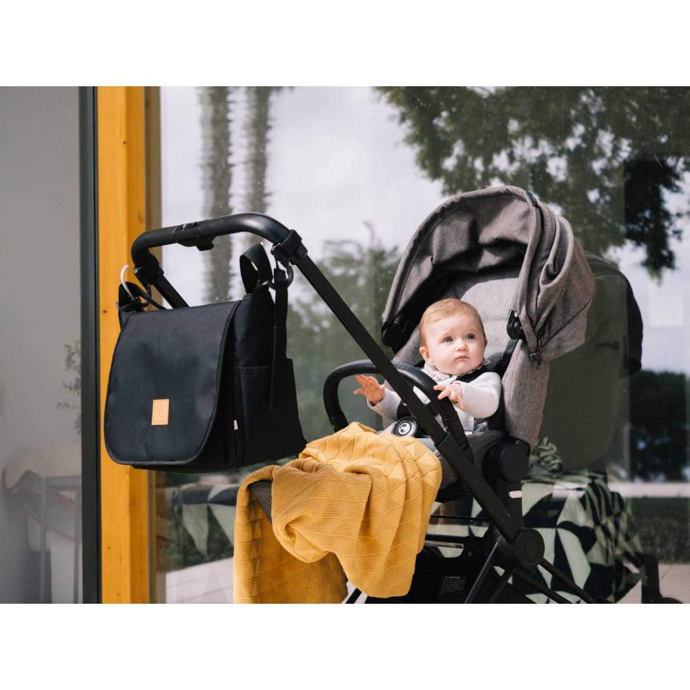 Done By Deer Borsa Cambio Passeggino Trapuntata - Sabbia - 12 L - Fatta Con Bottiglie Di Plastica Riciclata Unisex (bambini