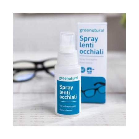 Spray Detergente Eco Bio No Gas  Occhiali 50 ml |  GreeNatural