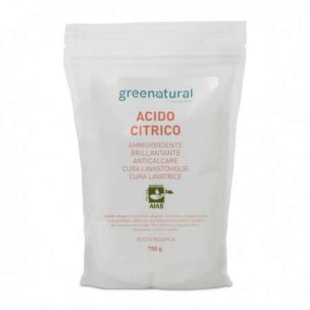 Acido Citrico Greenatural ricarica 700 gr