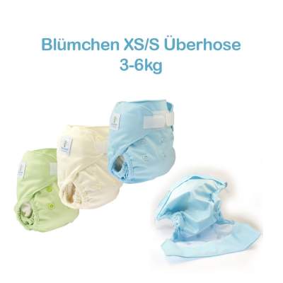 Blümchen diaper cover Newborn (3-6 kg)